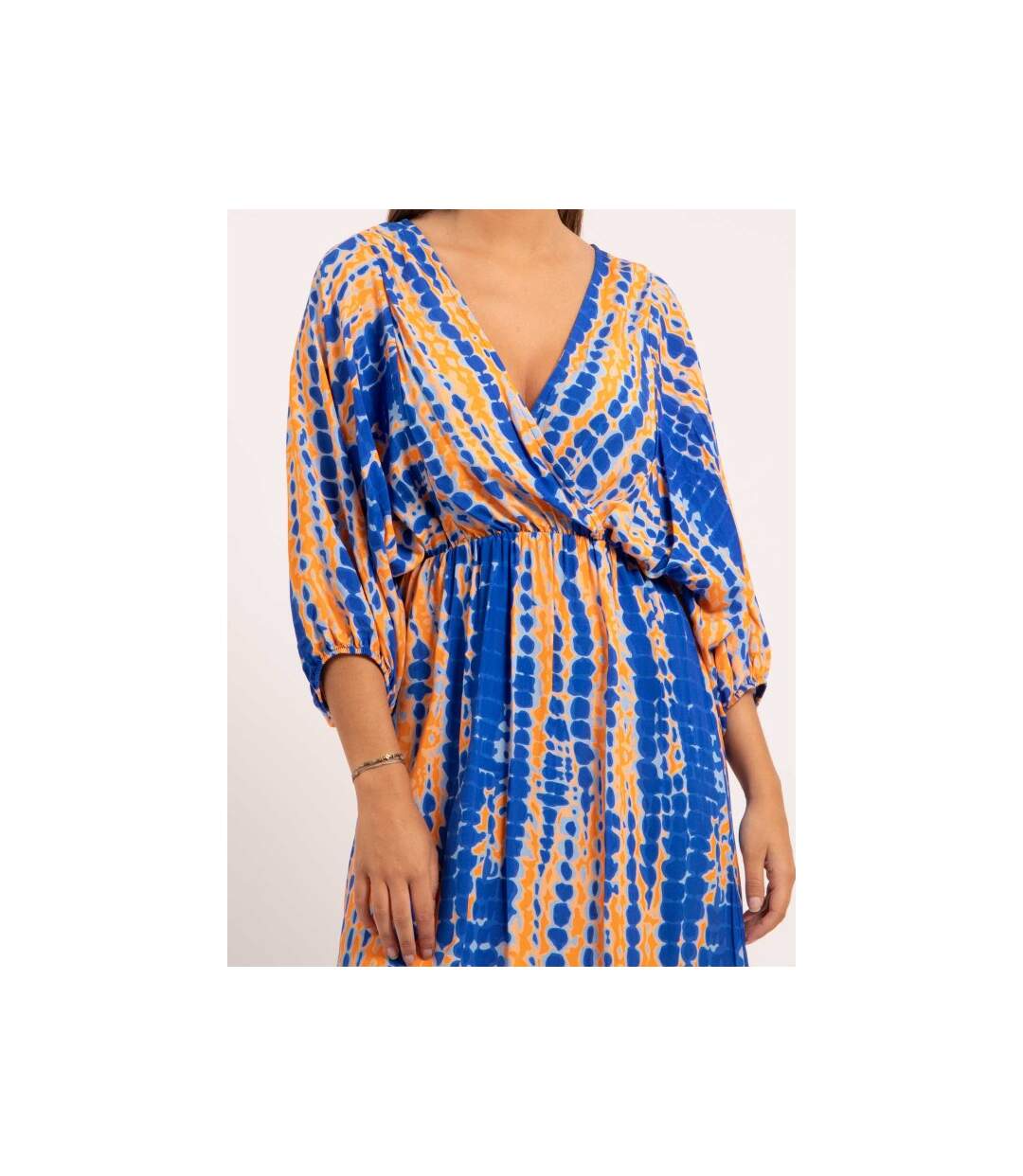 Robe longue motifs ILAZINE - Dona X Lisa-3