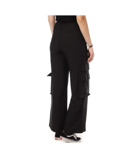 Pantalon cargo fluide noir femme monday premium 9978 - xs