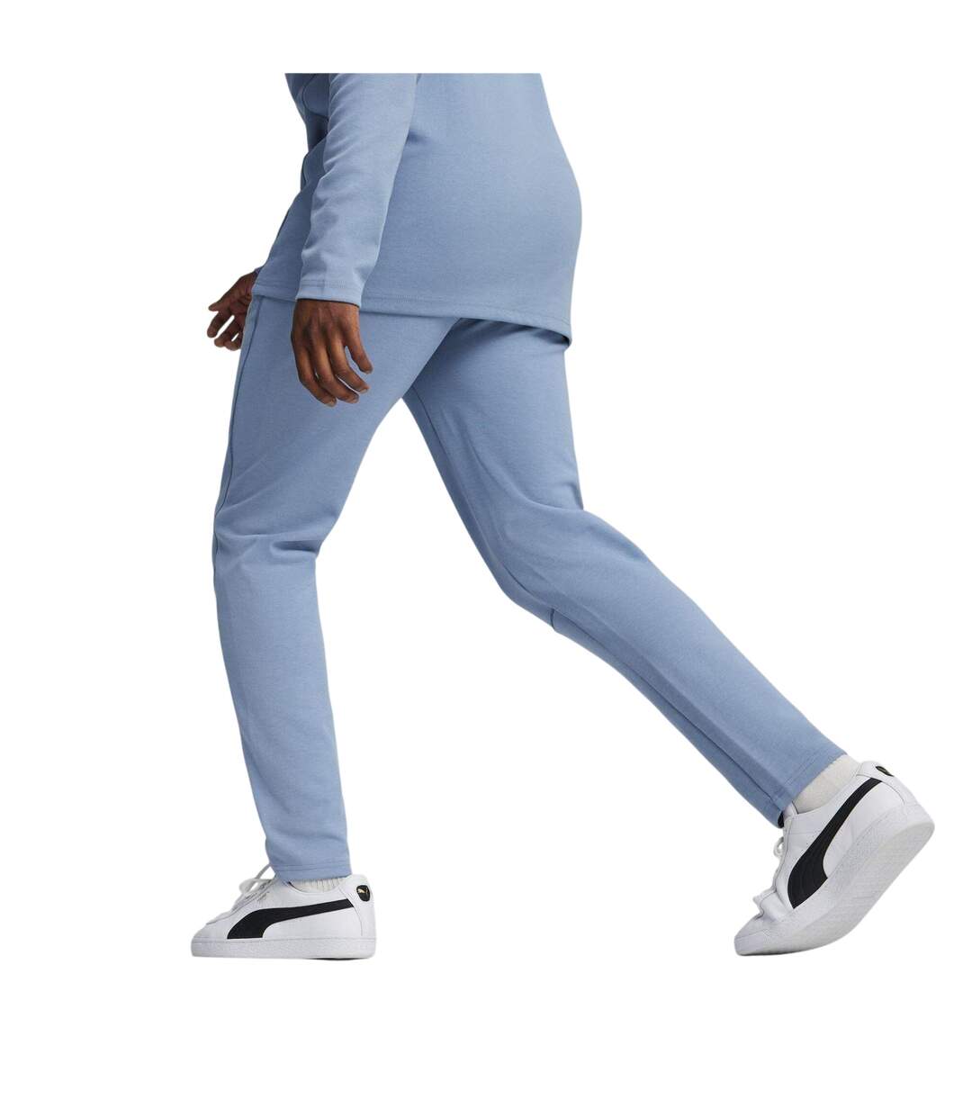 Mens Teamfinal Casuals Jersey Athletic Joggers Blue Puma-4