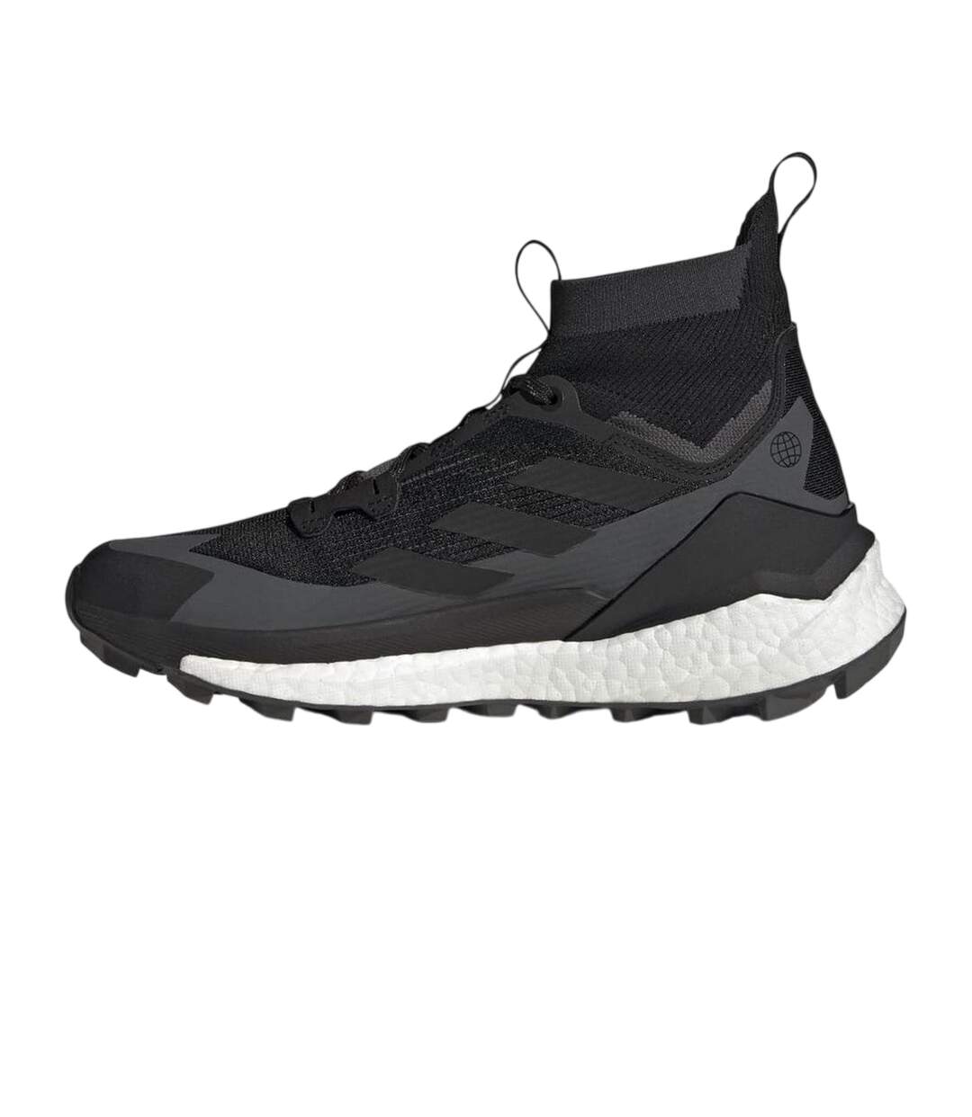 Womens/ladies Terrex Free 2 Hiking Shoes Black Grey Adidas-2