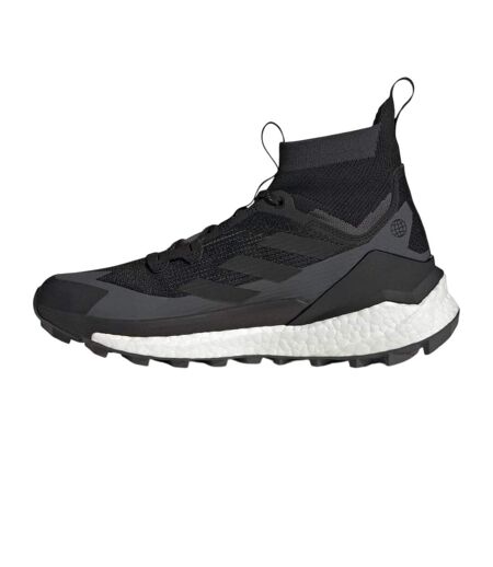 Womens/ladies Terrex Free 2 Hiking Shoes Black Grey Adidas