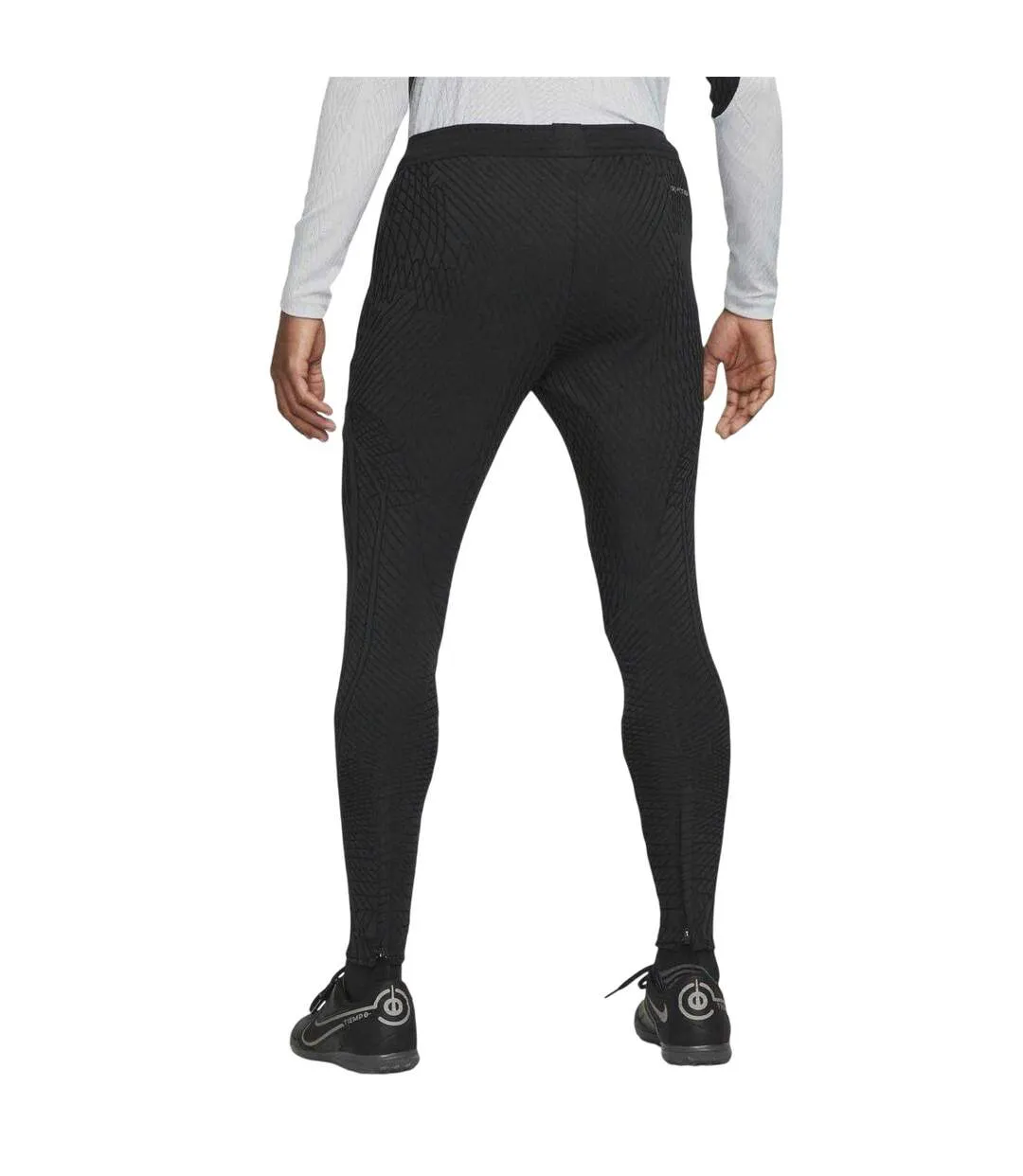 Mens Strike Geometric Slim Sweatpants Black White Nike-2