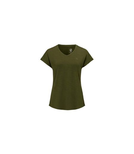 T-shirt Sport Vigilant Femme Vert Néphrite Uni Dare 2B