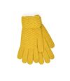 Foxbury Womens/Ladies Touch Screen Gloves (Mustard) - UTGL638