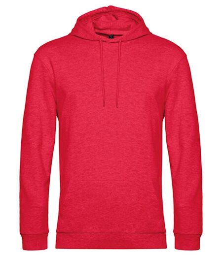 Sweat-shirt à capuche - Unisexe - WU03W - rouge heather