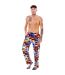 Pack Of 2  Mens Gaming Levels Game Controller Lounge Pants  Multicoloured Neon Keanu-1