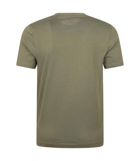 T-shirt off the beaten track homme vert kaki Mountain Warehouse