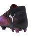 Womens/ladies Future 8 Ultimate Firm Ground Football Boots Black Purple Puma-2