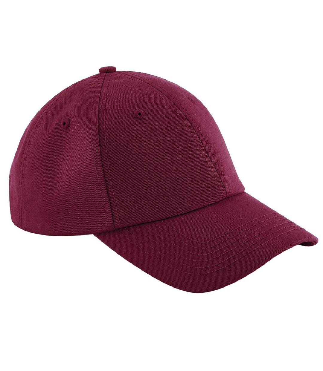 Casquette Baseball Adulte Unisexe Bordeaux Beechfield-2