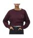 Sweat bordeaux femme vero moda vmlotte trina-1