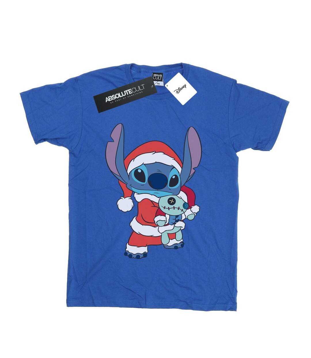 Disney - T-shirt LILO AND STITCH STITCH CHRISTMAS - Femme (Bleu roi) - UTBI17760-1
