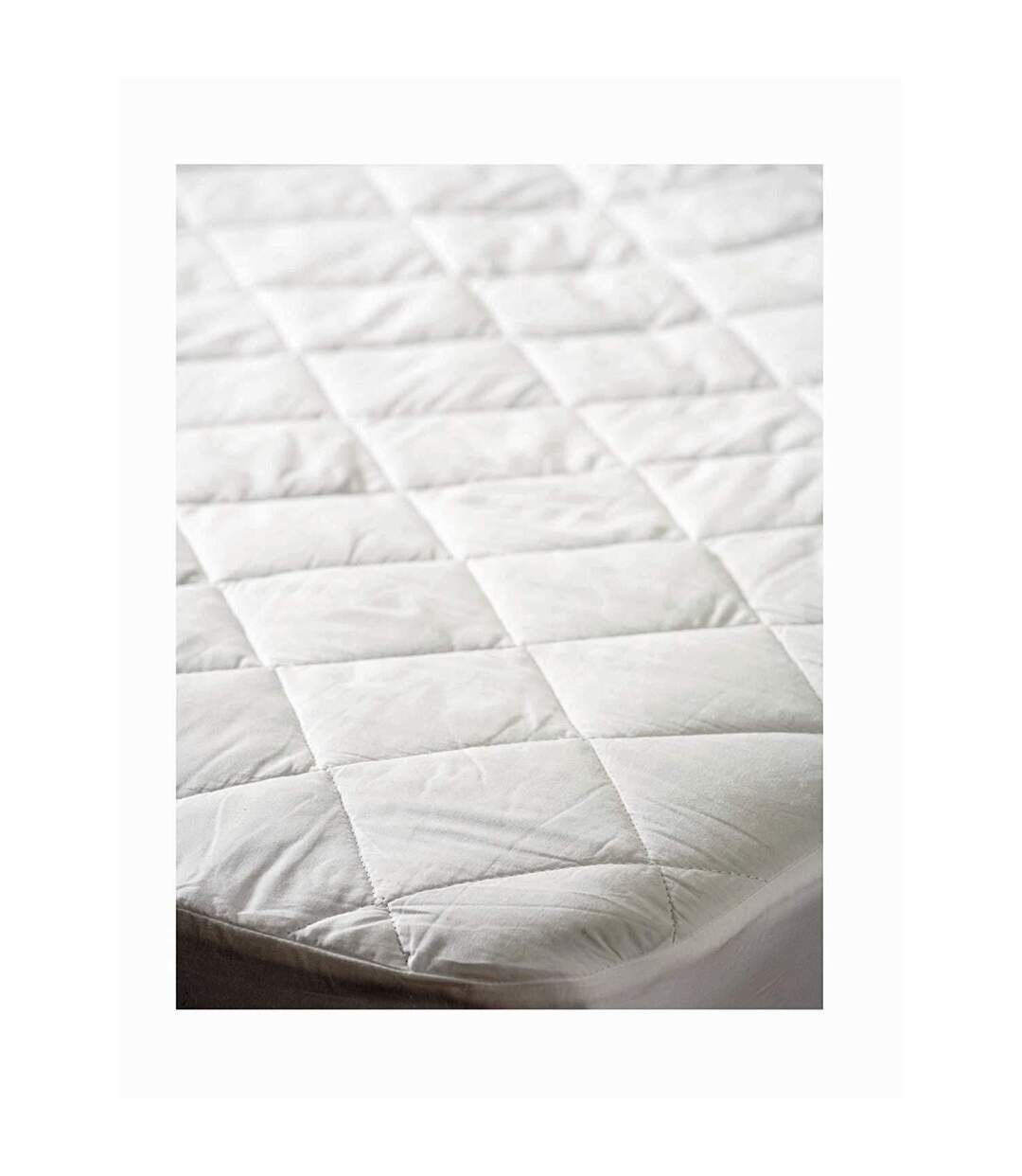 Protège-matelas narrow double blanc Belledorm