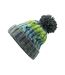 Beechfield Unisex Adult Corkscrew Beanie (Electric Grey) - UTPC5694