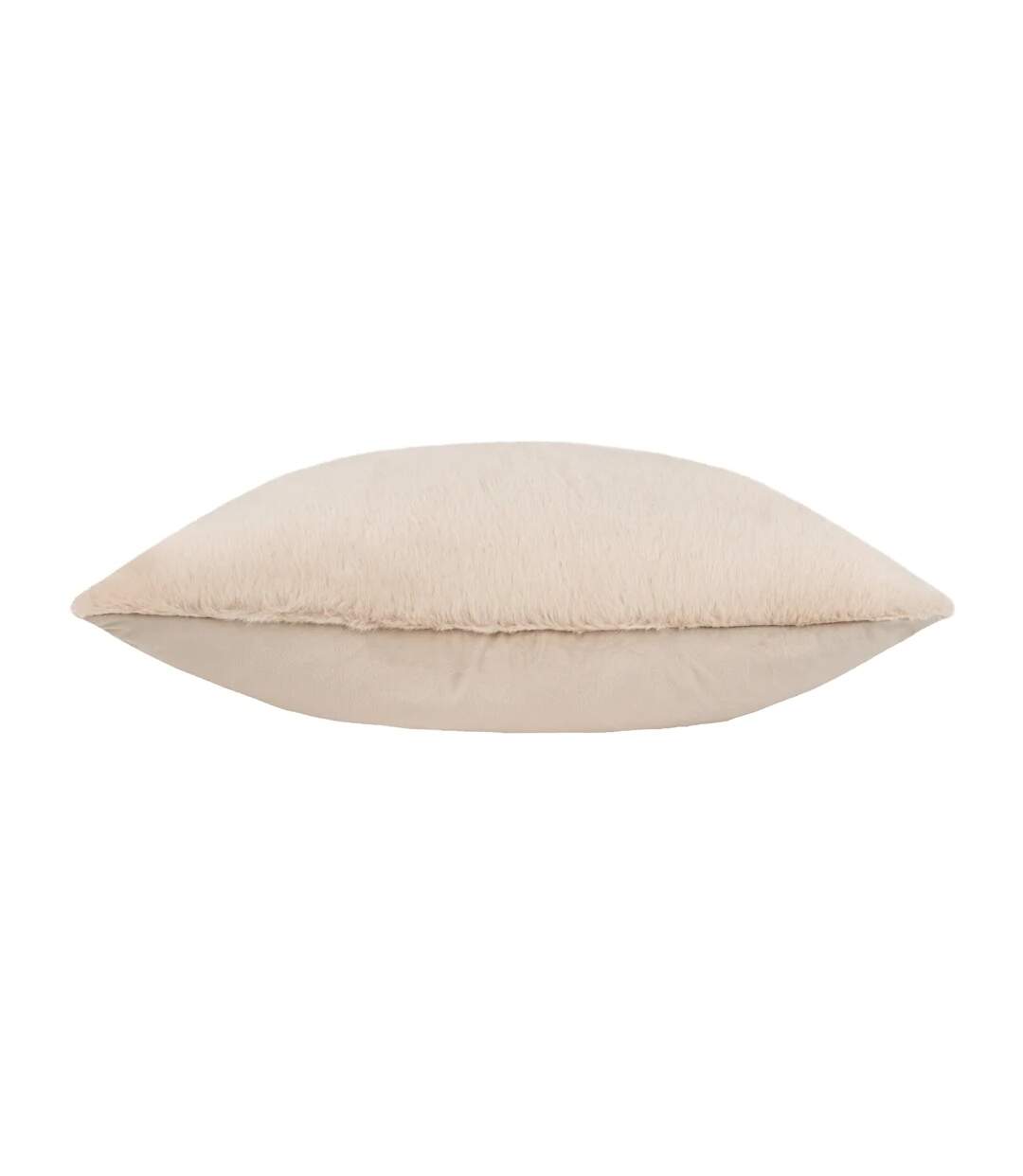 Stanza faux fur cushion cover 55cm x 55cm brulee Paoletti