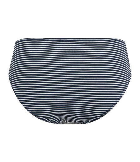 Bas De Maillot De Bain Motif/style À Rayures Femme Bleu Marine Blanc Regatta