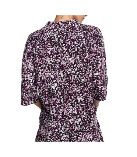 Chemise Rose à fleurs Femme Quiksilver - S