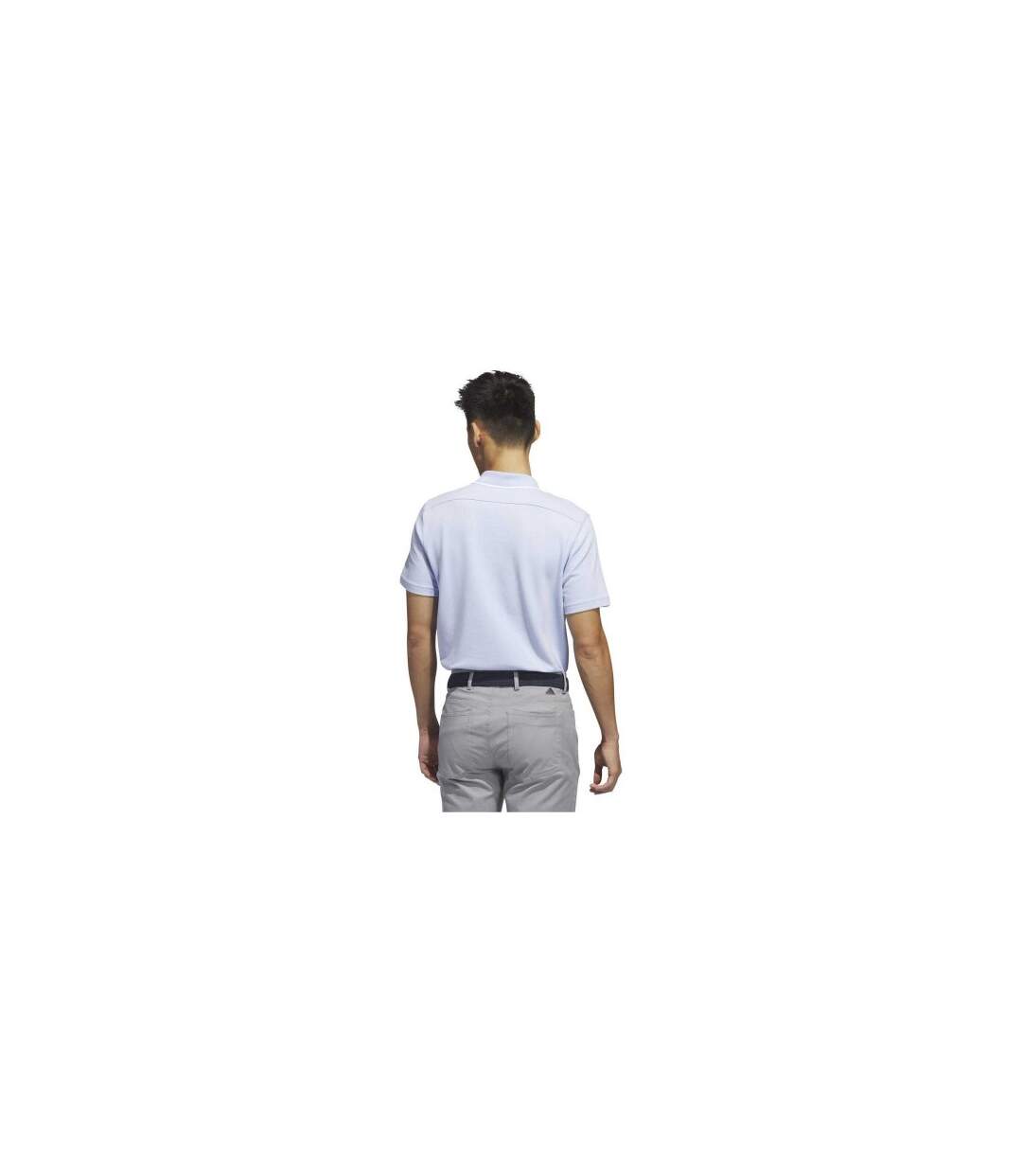 Polo Golf Homme Bleu Adidas-1