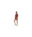 Ensemble De Pyjama Court Manches Courtes Femme Marron Keanu-1