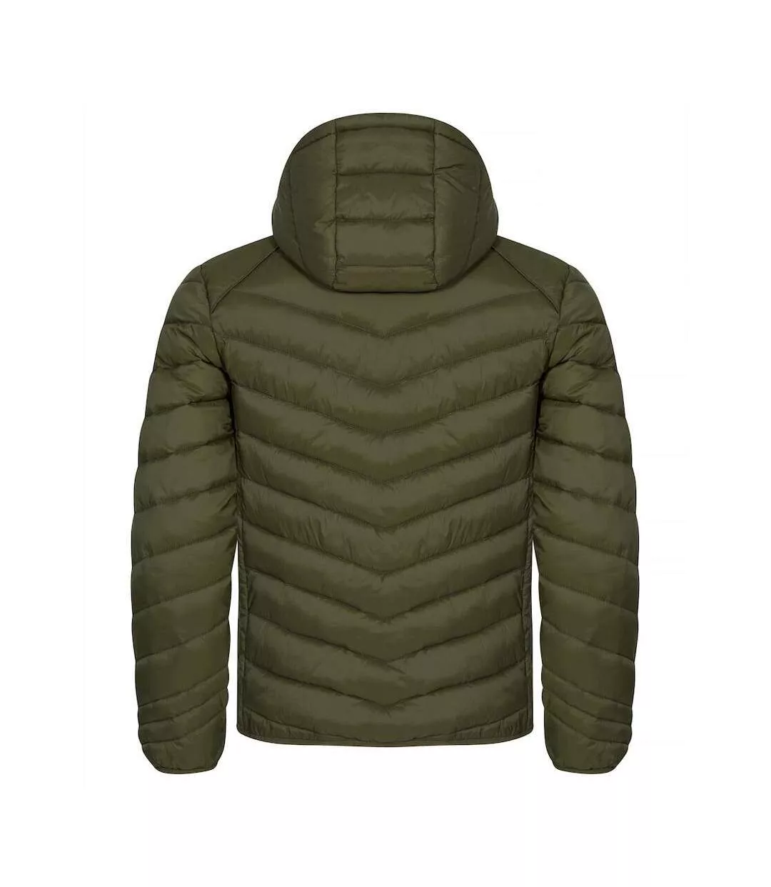 Mens Idaho Padded Jacket Fog Green Clique-4