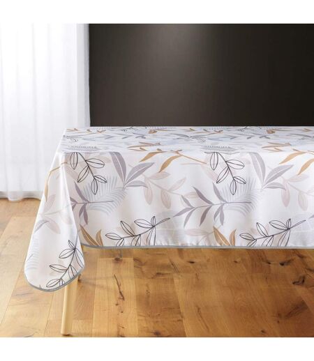 Nappe Imprimé Miraline 150x240cm Blanc