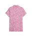 Polo à Motifs Rose Femme Puma Plumeria - S