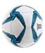 Ballon De Foot Nazare Taille 2 Blanc Bleu Noir Huari-3