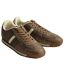 Baskets Diego Homme Chocolat Crème Lambretta-4
