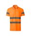 Polo Haute Visibilité Runway Homme Orange Rimeck-1