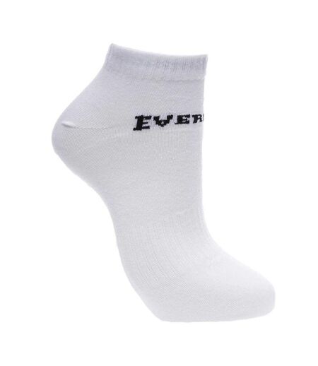 Lot De 3  Socquettes Motif/style Logo Homme Blanc Everlast