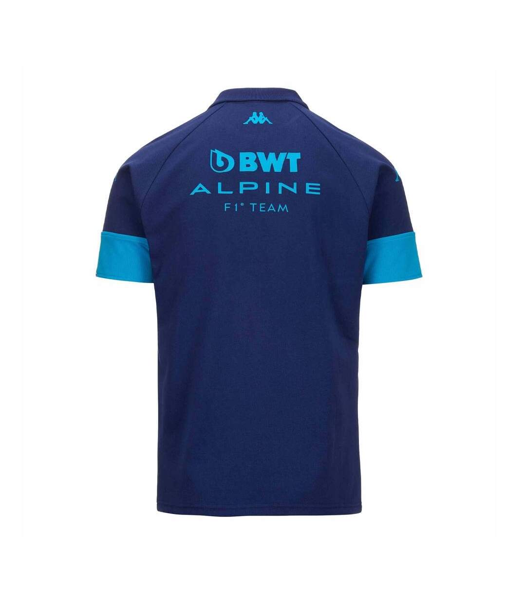 Polo marine homme kappa andoi alpine f1 - l-2