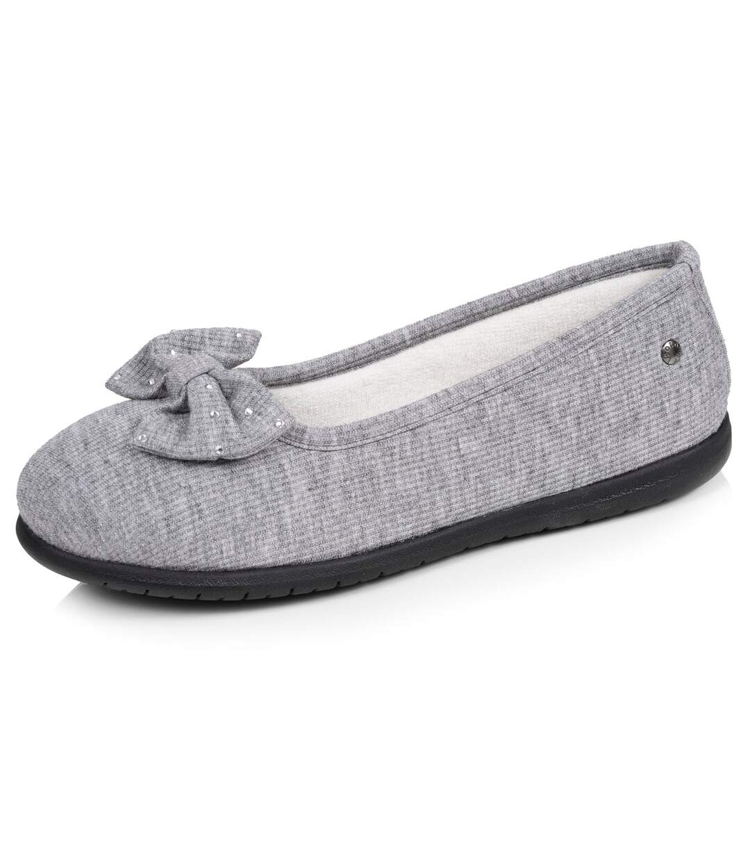 Isotoner Chaussons Ballerines femme souples, ultra confortables et légers, confort technologie everywear-1