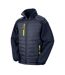 Veste Softshell Compass Homme Bleu Marine Jaune Result Genuine Recycled-1