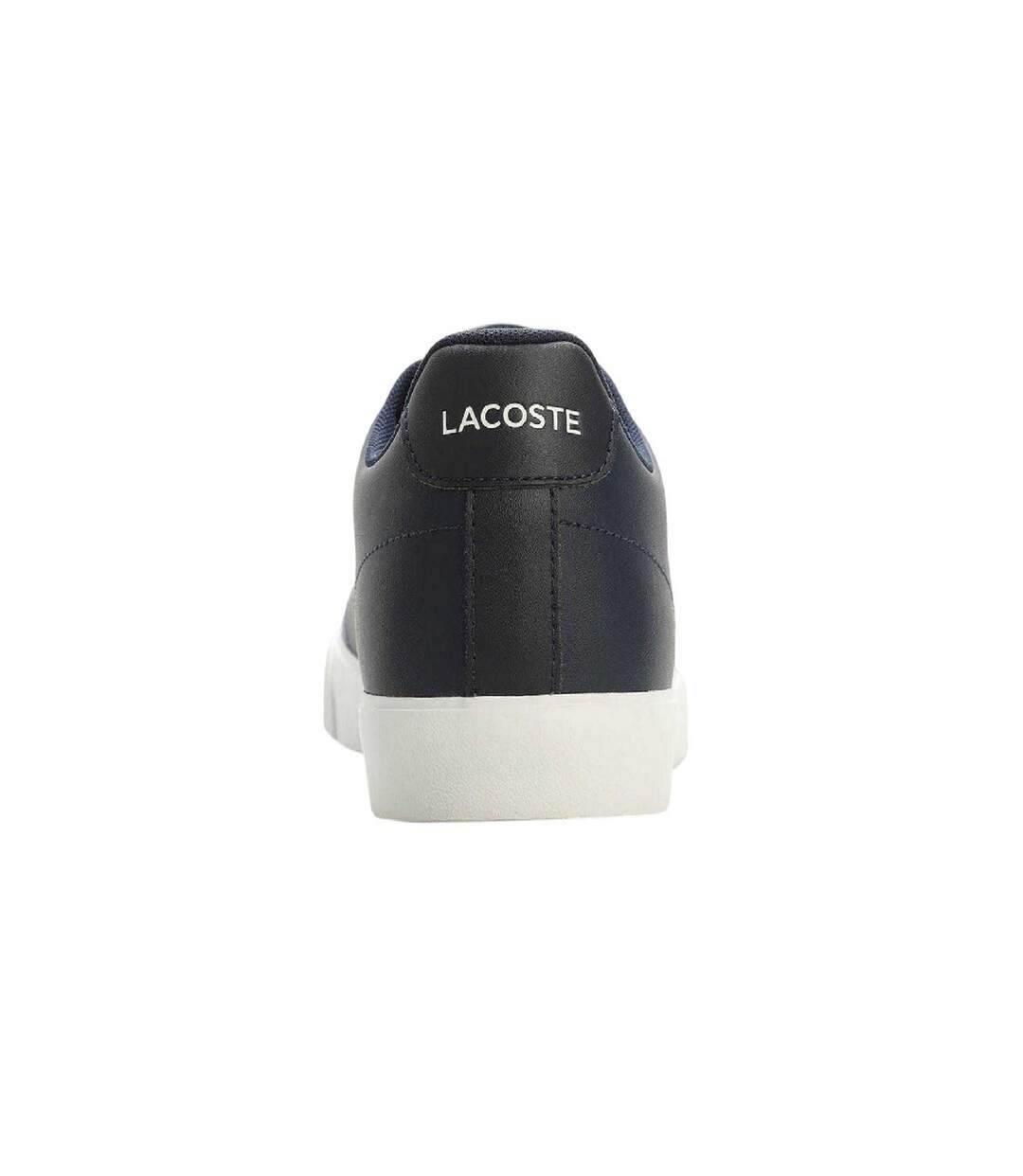 Baskets Motif/style Crocodile Lerond Set Homme Bleu Marine Blanc Lacoste-2