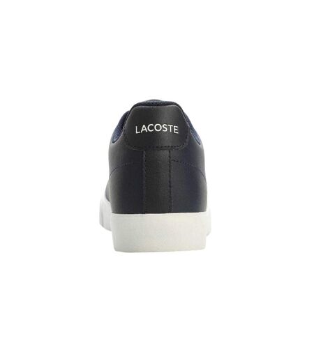 Baskets Motif/style Crocodile Lerond Set Homme Bleu Marine Blanc Lacoste