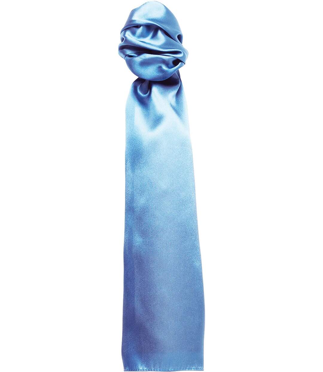 Foulard satiné - PB30 - bleu clair-2