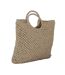 Sac cabas aspect paille ALIXIA-1