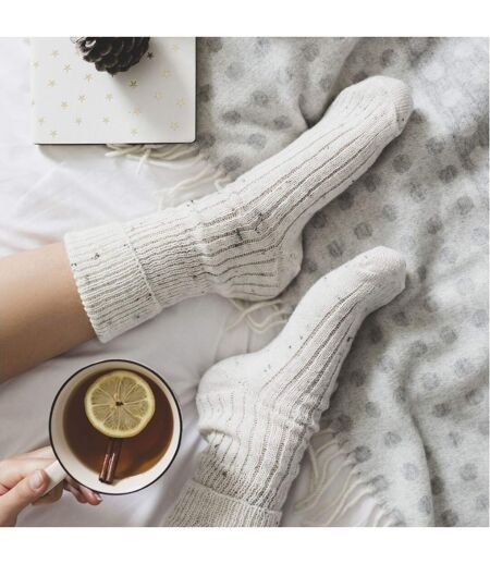 3 Pack Ladies Cosy Wool Bed Socks