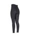 Womens/ladies eltar horse riding tights black Aubrion-2
