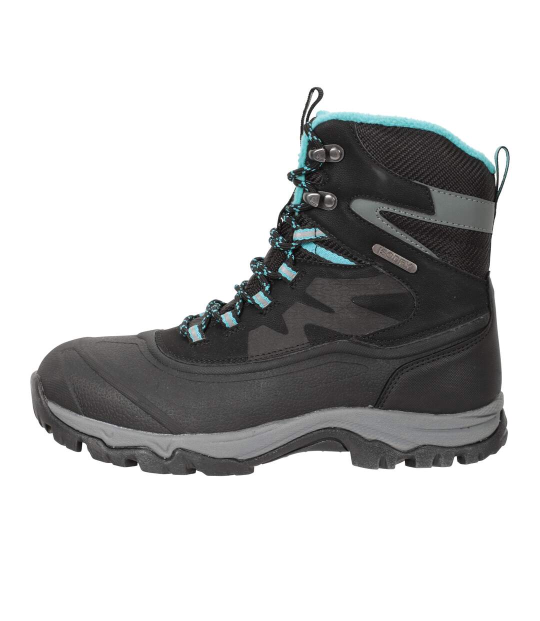 Womens/ladies Ultra Piste Basher Ii Waterproof Snow Boots Black Mountain Warehouse-3