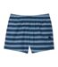 Short De Bain Motif/style À Rayures Homme Bleu Lacoste-2