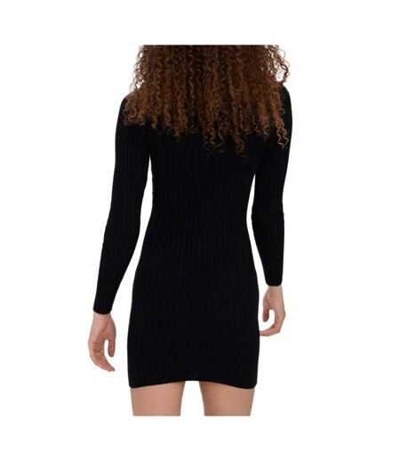 Robe moulante noir femme vero moda 10269253 - m