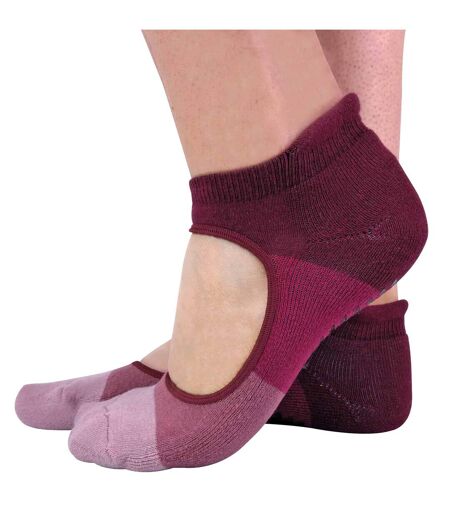 Chaussettes de Pilates Yoga Coton Antidérapantes