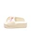 Claquettes Blanches/Roses Femme Puma Marshmal - 35.5