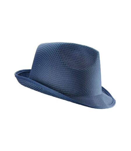 Chapeau Trilby Promo Maffia Bleu Marine L-Merch