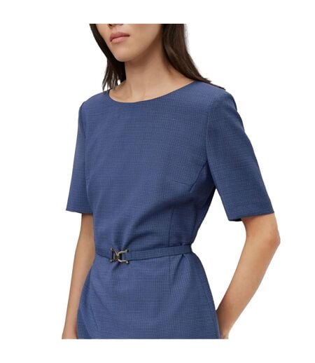 Robe Daleah Femme Bleu Hugo Boss