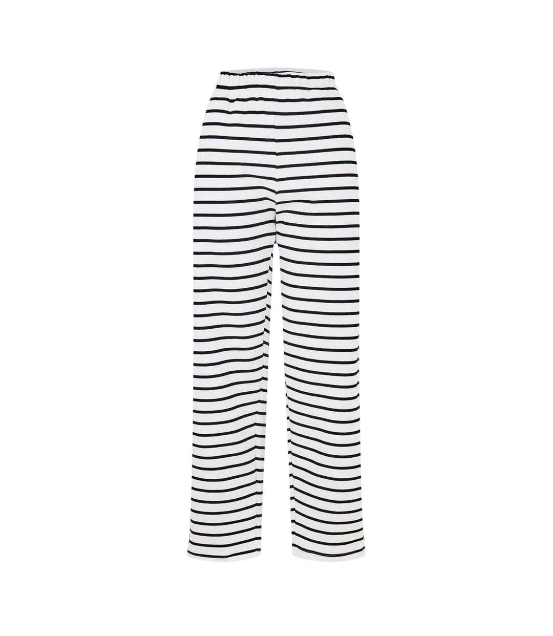Womens/ladies Sweatpants White Black Pieces-1