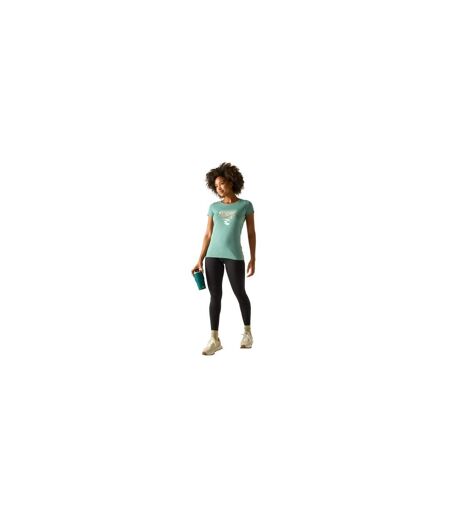 T-shirt Breezed Femme Turquoise Pastel Regatta