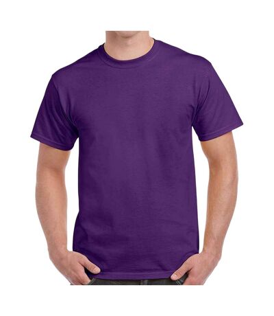 T-shirt manches courtes homme violet Gildan