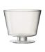 Vase Design en Verre Olivia 19cm Transparent-1