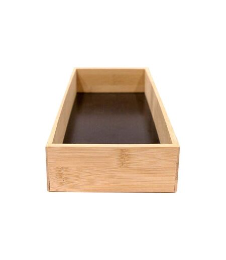 Rangement en bois pour tiroir fond noir (Lot de 2)